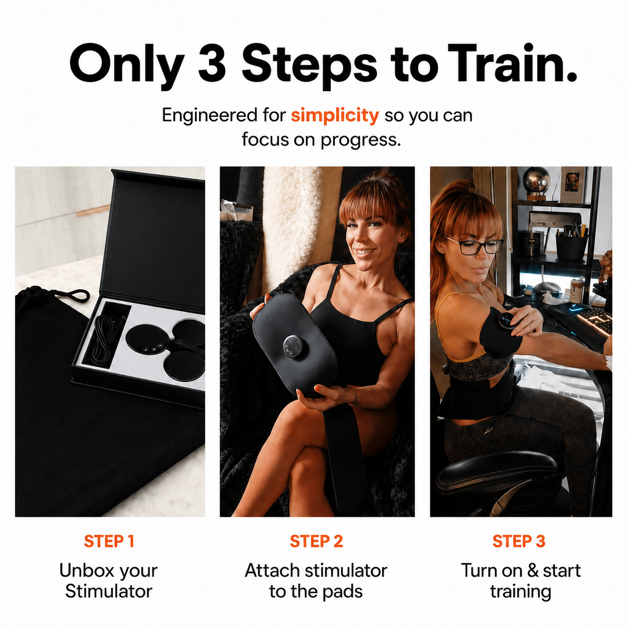 CorePul™ EMS Muscle Training Belt
