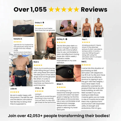 CorePul™ EMS Muscle Training Belt
